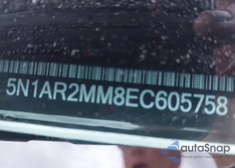 2014 Nissan Pathfinder Sl z USA, uszkodzony, nr VIN 5N1AR2MM8EC605758